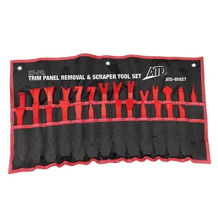 Atd Tools ATD 27-Piece Trim Panel Removal and Scraper Tool Set 85827